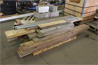 ASSORTED LUMBER, VARIOUS SIZES AND KINDS,