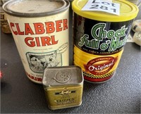 Vintage Clabber Girl, Cloves and Coffee Can