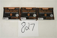 60RNDS/3BOXES OF SPEER GOLD DOT 30 SUPER CARRY 115