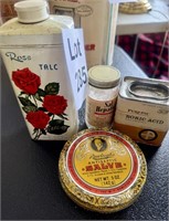 Vintage Salve, Talc, Boric Acid and Antacid