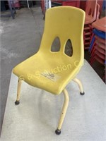 6 Kids Plastic Chairs