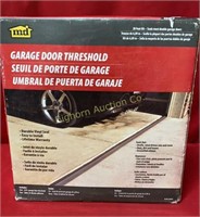 NIB MD Garage Door Threshold 20ft Kit