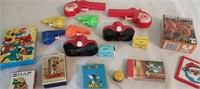 60s Toys & Novelty Items - Tiny Yo-Yo, Mini Squirt