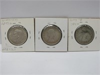 Australia 1 Florin, 7 silver coins