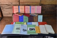 Railway Book Lot, see detailed description, photos