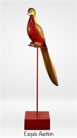 Sergio Bustamante- Large Parrot Bird Sculpture