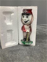 Mr. Red Bobblehead      Box is rough but