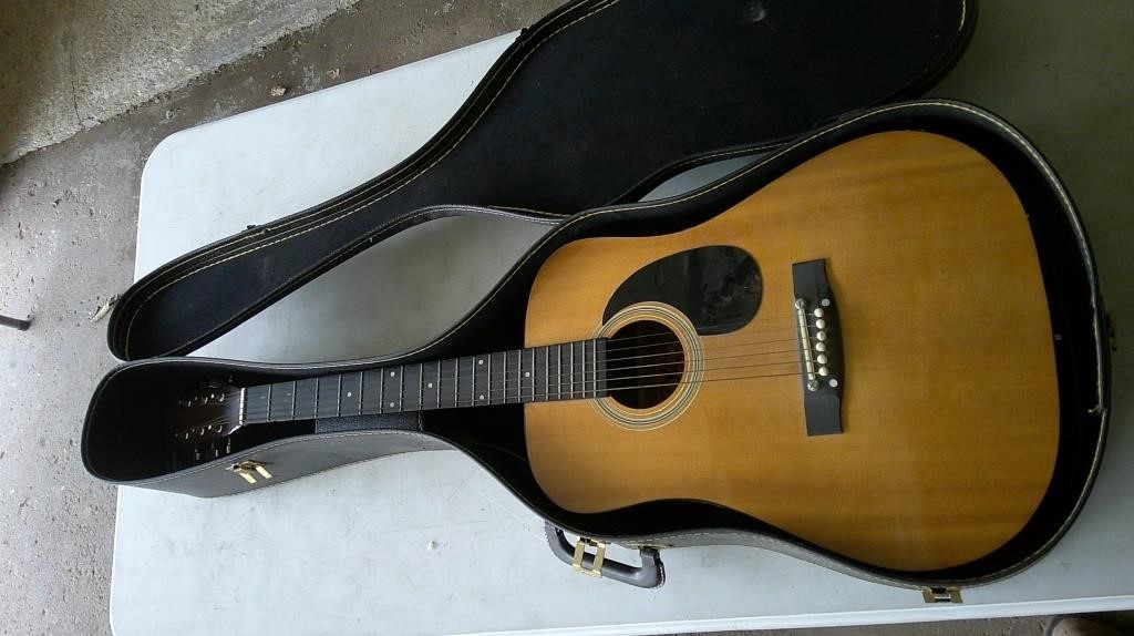 Kay guitar with case