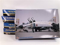 Hasegawa Boxed 1:72 F-4 Phantom Model Kits