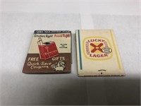 2 Vintage Match Books.