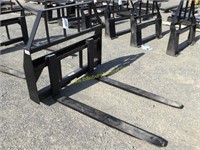 E. new 48" Kivel 3500lb pallet fork attachment