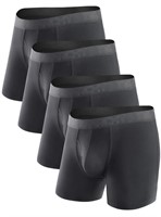 DAVID ARCHY Mens Underwear Boxer Briefs Breathable