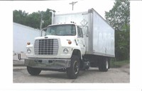 1996 Ford Box truck diesel, air brakes runs great