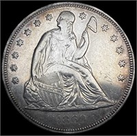 1860-O Seated Liberty Dollar UNCIRCULATED