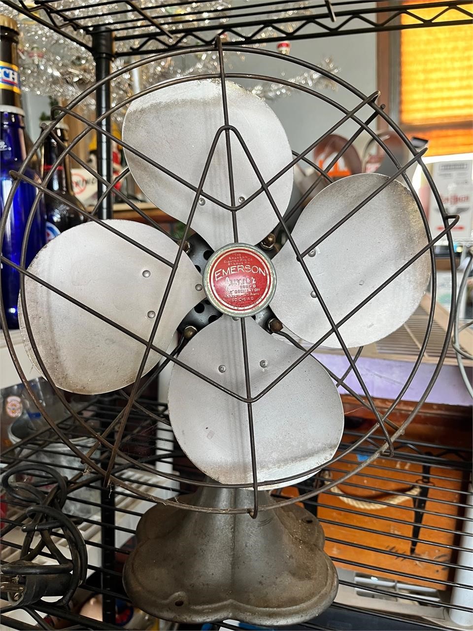 Antique EMERSON Junior fan