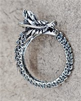 Dragon Wrap Ring Sz 5/6