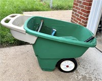Green Lawn Cart with Extras