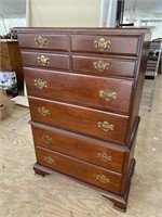 SOLID CHERRY CHEST ON CHEST