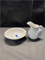 MCCOY PITCHER AND BOWL