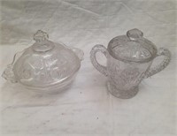 2 Covered Press/Cut Dishes