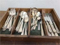 Very Old Set Of WM Roger's & Son Silverware