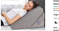 Bed Wedge Pillow - Adjustable 9&12 Inch Folding