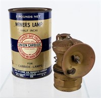 Antique Miner’s Carbide Lamp & Carbide Fuel Can
