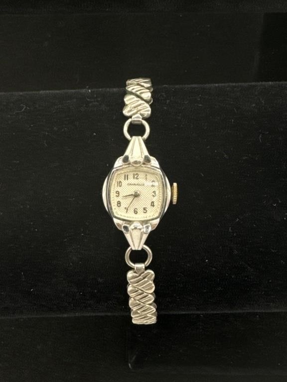 Vintage Caravelle Mechanical Ladies Band Watch