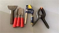 Chisels and Clamps