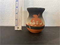 Signed Navajo Pottery Vase