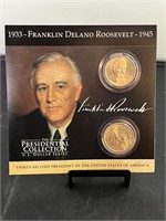 Franklin Roosevelt Presidential Dollar Set