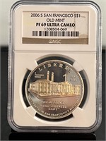 2006 Old Mint Dollar NGC PF 69 Ultra Cameo