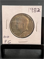 1982 Kennedy Half