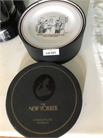 The New Yorker Cheese Plates