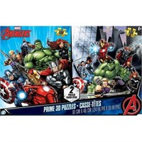 Marvel Avengers 500pc Lenticular Puzzles