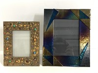 Two unique picture frames
