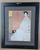 Potrait of Fritza Reilder by Gustav Klimt