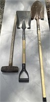 Shovels and Sledge Hammer
