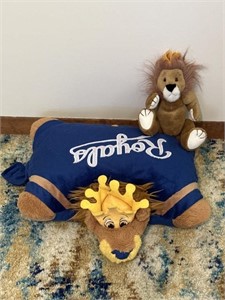 Kansas City Royals pillow/stuffed animal