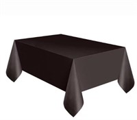 Black tablecloth, 137*274cm tablecloth, rectangula