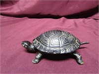 Antique Mechanical Victorian turtle desk bell.