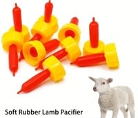 10psc- Rubber Lamb/Kid Nipples