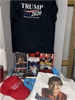 Political books and items
