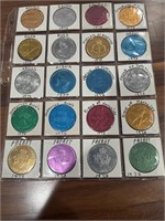 Mardi Gras Collectors Tokens