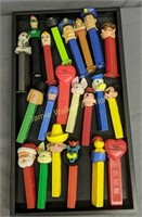 Collection Of Pez Dispensers. No Feet, Superhero