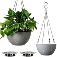 10\ Inch  2X Self Watering Hanging Planters (10) |