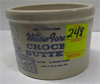 WILLOW FARM BUTTER CROCK