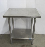 Stainless Steel Table 24"x30"x34"T