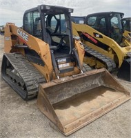 (ED) Case TR340 Tracked Skid Steer, reads 1614.9
