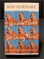 Bob Newhart comedian actor autographed hand
